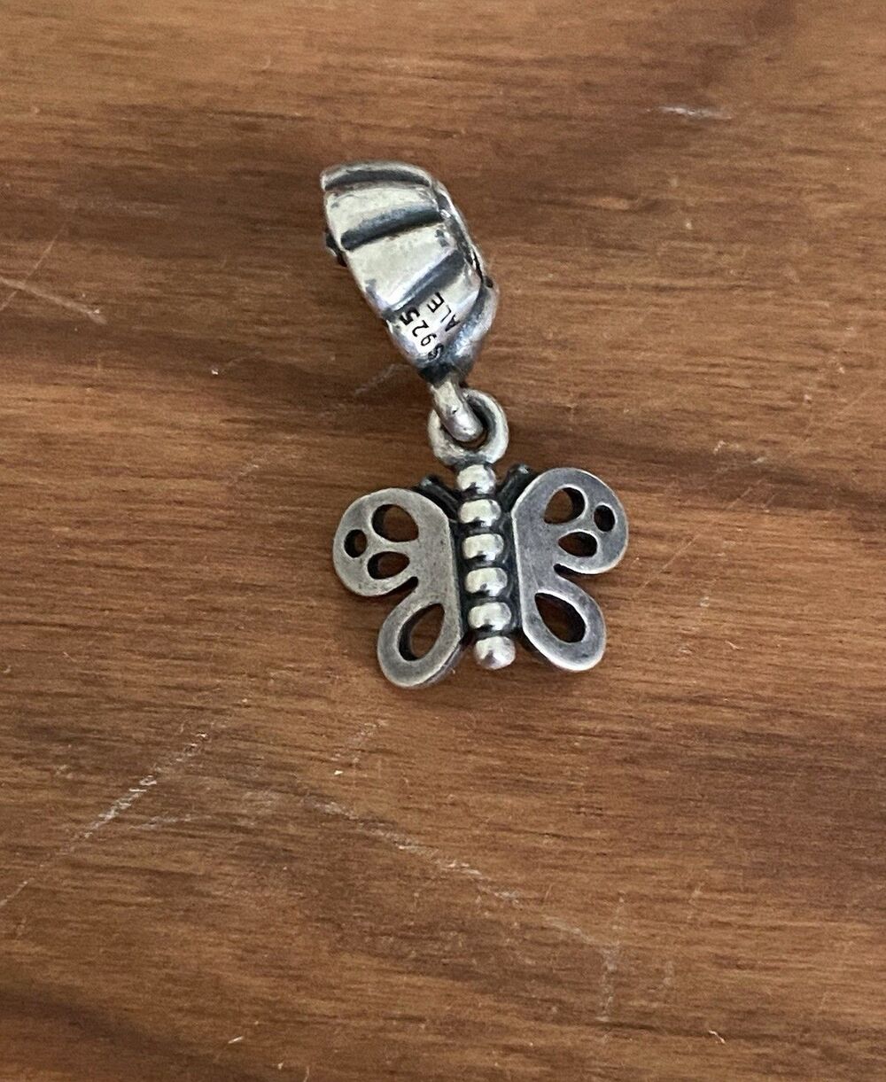 Authentic Pandora Sterling Silver Best Friends Forever Butterfly Charm
